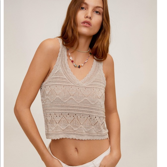 Mango | Tops | Mango Nwot Mng Open Knit 
